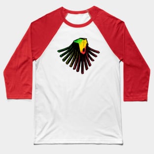 Rasta Lion Baseball T-Shirt